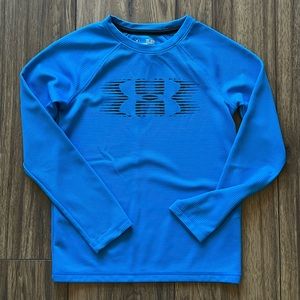 Boys Under Armour LS Tee - Small